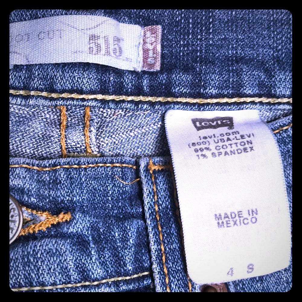 Levi’s 515 Bootcut Faded wash size 4S
